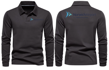 NORWICH AIRPORT LONG SLEEVE POLO